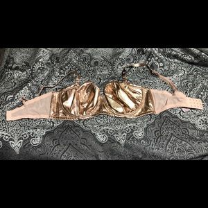 Victoria Secret faux leather pushup w/o padding
